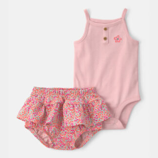 Conjunto niña Carters - Calzoncito + Body
