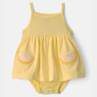 Body Carter's para bebé niña amarillo | 24 Meses