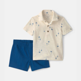 Conjunto Carter's para bebé niño – 2 piezas Polo | 24 meses