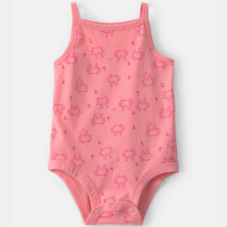 Body Carter’s Cangrejitos coral para Beba | Talla 12 meses