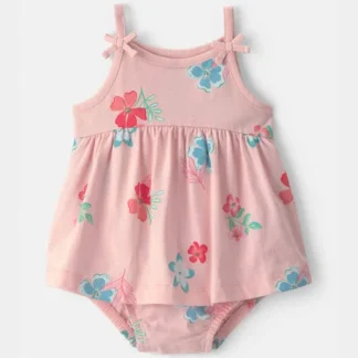 Conjunto Coral de 2 Piezas para Bebé Niño – Azul/Marfil